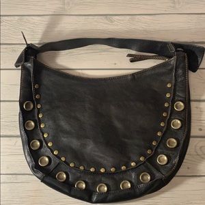 Hype Black Boho Studded Purse